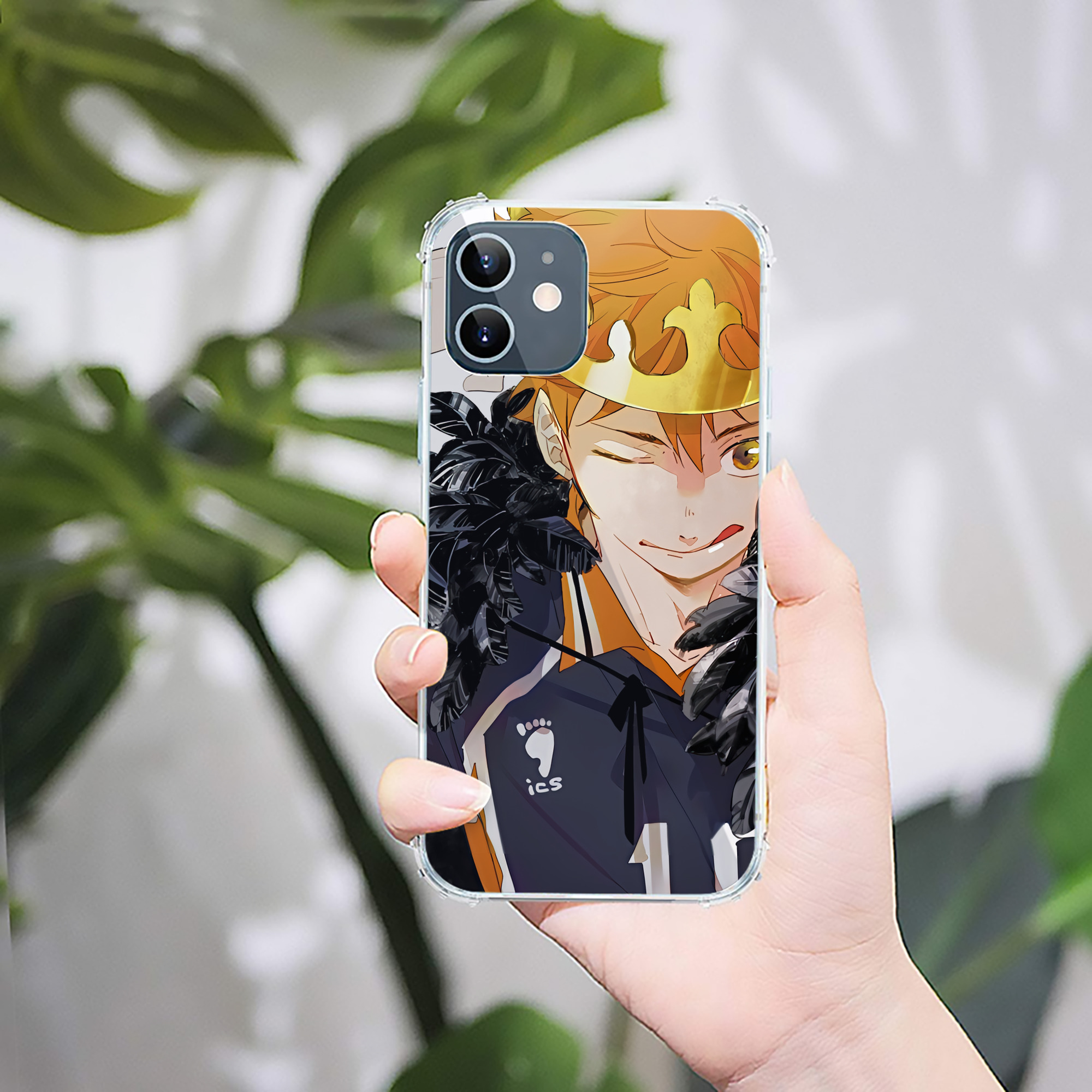（画像用） ハイキュー!! Haikyu!! 【iPhone 12シリーズ対応】透明スマホケース（クリアソフトケース）